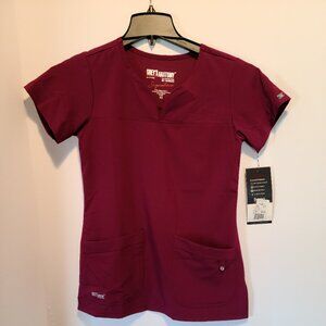 GREY'S ANATOMY PROFESSIONAL WEAR SIGNATURE- SPANDEX--SOFT-LUXURIOUS-WRINKLE FREE